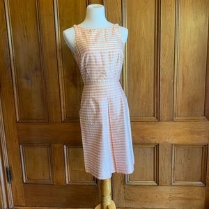 Geronimo Pink Gingham Bateau Neck Dress 4
